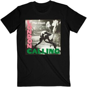 The Clash Unisex Adult London Calling T-Shirt / Black